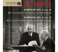 Edmund Rubbra Rubbra: Symphony No. 2, Op. 45/Symphony No. 4, Op. 53 (CD) Album