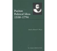 Edmund S. Morgan Puritan Political Ideas (Copertina rigida) American Heritage