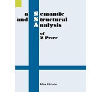 Edna Johnson Ernest W L A Semantic and Structural Analysis of 2 Pet (Tascabile)