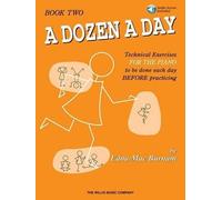 Edna Mae Burnam A Dozen a Day Book 2 - Book/Audio (Tascabile)