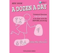 Edna Mae Burnam A Dozen a Day Mini Book - Book/Audio (Tascabile)