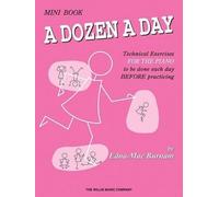 Edna Mae Burnam A Dozen a Day Mini Book (Tascabile)