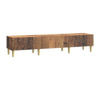 EDNRSOG Entertainment-Center 147 cm in legno con passacavi, supporto TV con cassetti e ripiani regolabili, mobile multimediale per stili di casa moderni