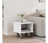EDNRSOG Mobile TV moderno bianco in legno 37 x 35 x 35 cm, con più scomparti per elettronica e accessori, ideale per il soggiorno, offre molto spazio e semplice