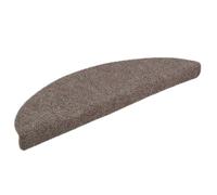 EDNRSOG Tappetini per gradini, beige, 56 x 17 x 3 cm, 5 pezzi, autoadesivi, antiscivolo, in polipropilene, lavabili in lavatrice, riducono il rumore per una presa sicura sulle scale
