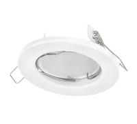EDO apparecchio da incasso faretto da incasso MURID WHITE faretto da incasso rotondo bianco da soffitto adatto per LED apparecchio da incasso da soffitto EDO777291