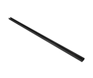 EDO Binario Elettrico Monofase per Sistema MEVA PRO Sistema di Binari Monofase a Superficie con Conduttore di Protezione Track 1 M 110-265 V AC, IP20 Sistemi di illuminazione Nero