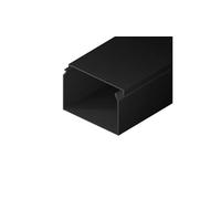 EDO Canalina Passacavi in PVC 60x40 mm 2 m Antracite Scuro con Coperchio