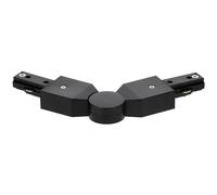 EDO Connettore Flessibile per Binario Sistema MEVA PRO Flex Connector-B Binario Monofase 800W 10A 110-265 V AC Sistemi di illuminazione Connettore Alimentazione per Binario Monofase Nero