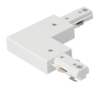 EDO Connettore Tipo L per Sistema a Binario MEVA PRO Binario Monofase 800W 10A 110-265 V AC Sistemi di illuminazione Connettore Alimentazione per Binario Monofase Bianco