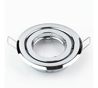 EDO DAIRA CROMO faretto da soffitto apparecchio da incasso a soffitto regolabile IP20 tondo cromo EDO777300 Soluzioni