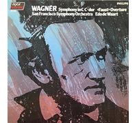 EDO DE WAART - wagner: symphony in c / faust: overture LP