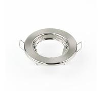 EDO faretto da incasso a soffitto MURID nichel faretto da incasso a soffitto rotondo adatto per LED Faretto da incasso a soffitto Faretto da incasso a soffitto EDO777294