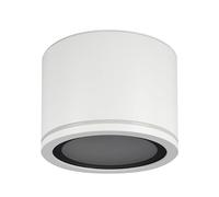EDO Faretto da Soffitto Esterno/Interno UMA IP54 Bianco Impermeabile 230V - Ø90*60mm Lampada da Soffitto Moderna Tondo Spot Alluminio - Illuminazione Bagno, Cucina - Senza Sorgente Luminosa GX53