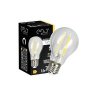 EDO LED Lampadina Vintage DARI E27 Filament 8,5W Bianco Caldo 2700K 1055lm CLEAR A60 Decorativo per Illuminazione Industriale Retrò Lampada LED Energetico