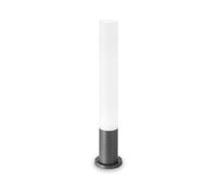 IDEAL LUX – Palo da esterno tondo Edo – Alluminio/plastica, Antracite, GX53, IP44, h80 cm