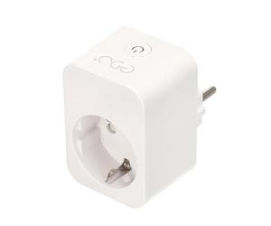 EDO, presa Schuko WiFi con monitor energetico Tuya, 16A 3680W, presa intelligente, telecomando con app Tuya, prese intelligenti, EDO777486 EDO Solutions