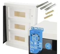 EDO Quadro Elettrico da Parete 3 File per 36 Moduli 43 x 30 x 9,5 cm IP40