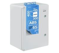 EDO Quadro Elettrico da Parete 300x400x220 mm IP65 Grigio ABS