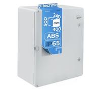 EDO Quadro Elettrico da Parete 400x500x240 mm IP65 Grigio ABS