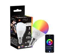 EDO RUVA Lampadina WiFi Smart LED E14 4,8 Watt RGB CCT Multicolore Dimmerabile Inteligente Lampadina Smart Alexa 470 Lumen 2700-6500K Controllo Remoto Tramite App TUYA WiFi-Lampada 1 pezzo