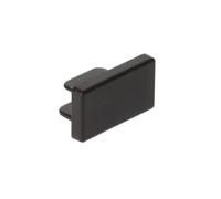 EDO, Tappo terminale per guida SEVA Cap Black, nero, Sistemi di illuminazione, EDO777414