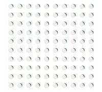 EDO Technic - Scatola Elettrica da Incasso con Coperchio Bianco a Scatto Piatta FI70 - Profondità 45 mm - Scatola da Parete Verde per Muri in Muratura e Cartongesso - 100 Pezzi