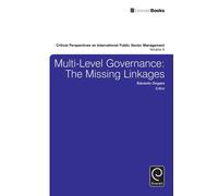 Edoardo Ongaro Multi-Level Governance (Copertina rigida)