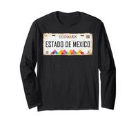 Edomex Mexico State License Plate Aesthetic Mexicans Mexico Maglia a Manica