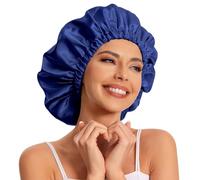 Edoneery Cofano di Raso Cofano di Seta Cofano dei Capelli per Dormire Cofano del Raso per Capelli Cofano per Le Donne Cofano di Seta per Capelli Naturali