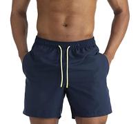 EDOTON Costumi da Bagno Uomo, Leggeri ad Asciugatura Rapida Costume Piscina Uomo Lungo Impermeabili Costume Uomo Mare con Cintura Regolabile e Tasche/Nuoto/Surf/Casual
