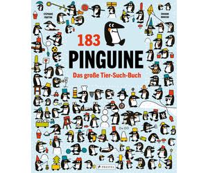 Édouard 183 Pinguine. Das große Tier-Such-Buch: mit v (Copertina rigida)