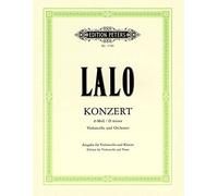 Edouard Lalo: Concerto In D Minor For Cello & Orchestra (Piano Reduction). For Violoncello, Accompagnamento di Pianoforte