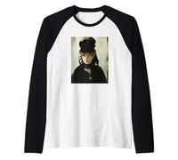 Edouard Manet - Berthe Morisot con Un Bouquet di Viola #2 Maglia con Maniche Raglan