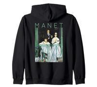 Édouard Manet - Il Balcone - Arte per Artisti Felpa con Cappuccio