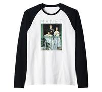 Édouard Manet - Il Balcone - Arte per Artisti Maglia con Maniche Raglan