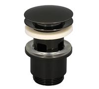 Edouard Rousseau Piletta lavabo Clic-Clac, diam. 63 mm, certificato NF, con troppo pieno, standard, finitura canna fucile