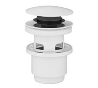 Edouard Rousseau Scarico con troppopieno finitura bianca