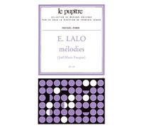 Edouard Victor Antoine Lalo: Melodies (Lp69) (Voice & Piano)