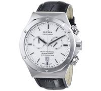 EDOX Dolphin The Original 10105 3 AIN - Orologio al quarzo unisex con display analogico nero, Argento/nero., Cinturino