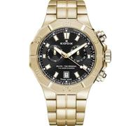 Edox Orologio Analogico al Quarzo Uomo con Cinturino in Acciaio Inossidabile mid-39647