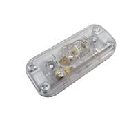 EDP 45024 Interruttore Unipolare Montato 2A Trasparente, 60 x 26,3 x 18 mm