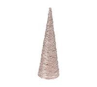 EDP Albero a Forma di Cono con 20 LED, Dorato, 40 cm