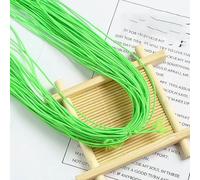 EDPEZHRMD Elastico Estensibile, Corda Elastica Rotonda da 1,5 mm Multicolore 5/10 Metri Accessori for Cucito Fai Te(Fruit Green 1.5mm,10meters)