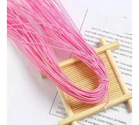 EDPEZHRMD Elastico Estensibile, Corda Elastica Rotonda da 1,5 mm Multicolore 5/10 Metri Accessori for Cucito Fai Te(Deep Pink 1.5mm,10meters)