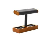 EDPEZHRMD Espositore per bracciali Espositore for Orologi in Legno con Barra a T, Organizer for Gioielli e Braccialetti for 4-5 Orologi(Sm19102)