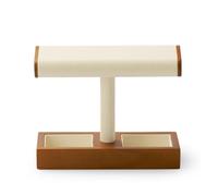 EDPEZHRMD Espositore per bracciali Espositore for Orologi in Legno con Barra a T, Organizer for Gioielli e Braccialetti for 4-5 Orologi(Sm19201)