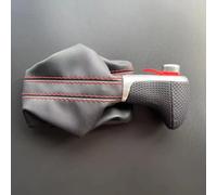 EDPOAQC Compatibile Con A6 C6 A4 B8 A5 Q5 2009 2010 2011 2012 2013 2014 Pomello Del Cambio Automatico Red Line Accessori Auto OEM: 4G1713139R(For A4 B8 2009-)