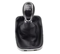EDPOAQC Compatibile Con Opel Per Insignia Hatchback 2008 2009 2010 2011 2012 2013 2014 2015 2016 2017 Pomello Del Cambio A 6 Marce Nero Con Cuffia