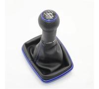 EDPOAQC Compatibile Con Seat Per Leon Per Toledo 1999 2000 2001 Pomello Del Cambio Car-Styling A 5 Marce Con Per Linea Blu E Accessori Interni Per Bagagliaio